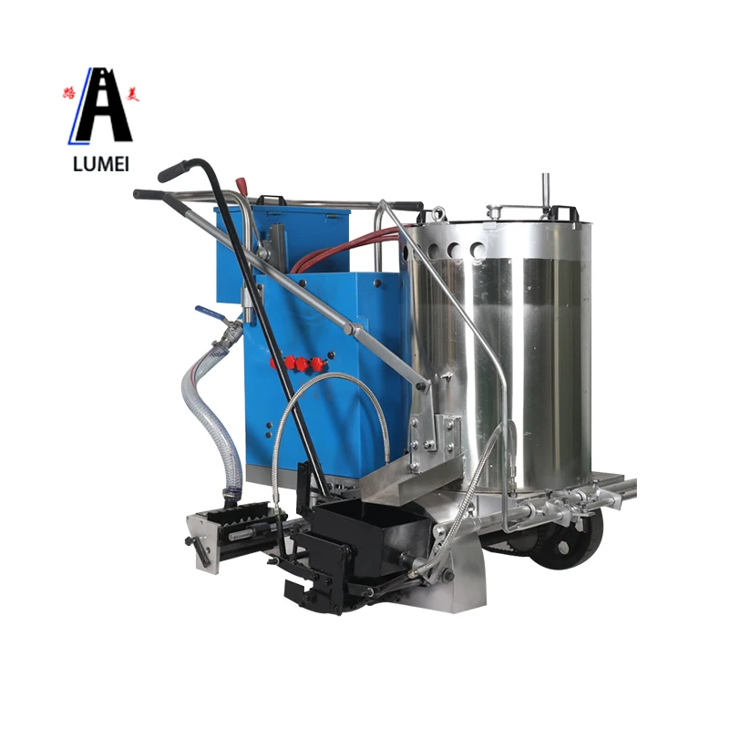 Hot Melt Hand Push Pavement Road Line thermoplastic road marking machines /maquina para pintar carreteras