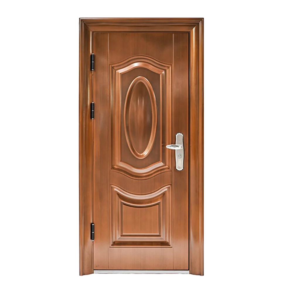 China Exterior Bullet Proof Front Door Turkish Interior Security Steel Doors for Entrance Bedroom front entry