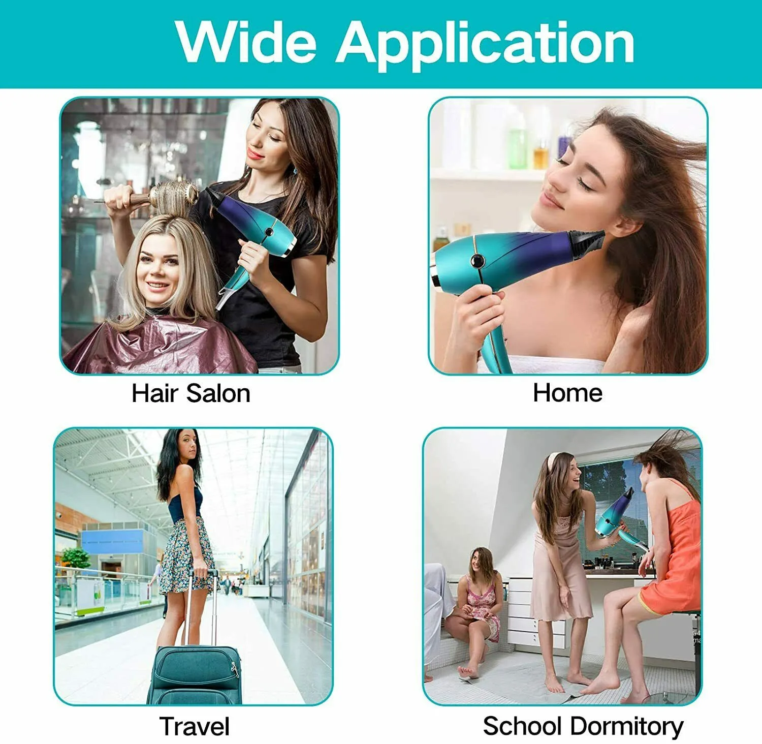Wholesale Professional BLDC Motor Electric Hair Blow Dryer New Design Smart Wall Mounted 2400w Brushless Hair Dryer Device