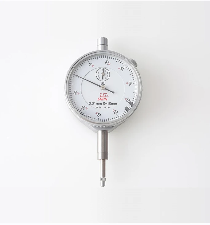 SHAN brand dial indicator 0-10mm 0-25mm jeweled dial indicator gauge