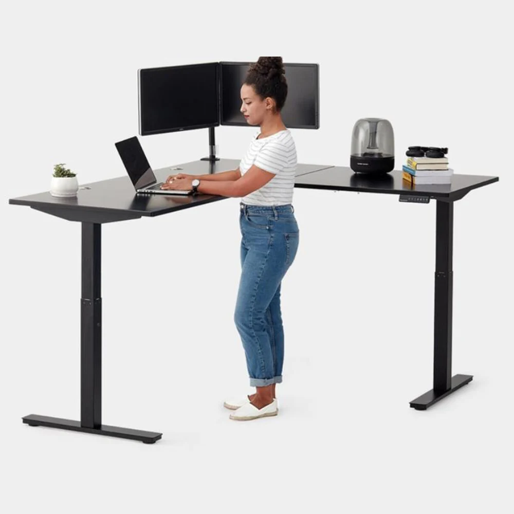 49Inch Height New Design Ergonomic Standing Table Two Motors Adjustable Electric Lift Desk Frame