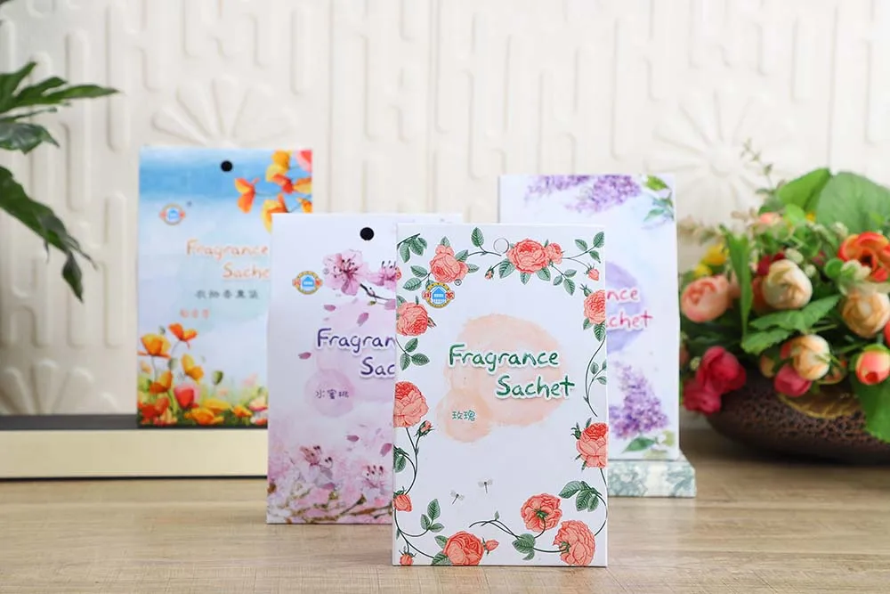 Wardrobe Cabinet Clothes Potpourri Perfume Scented Sachet Air Freshener Bags Hanging Freshener Bag