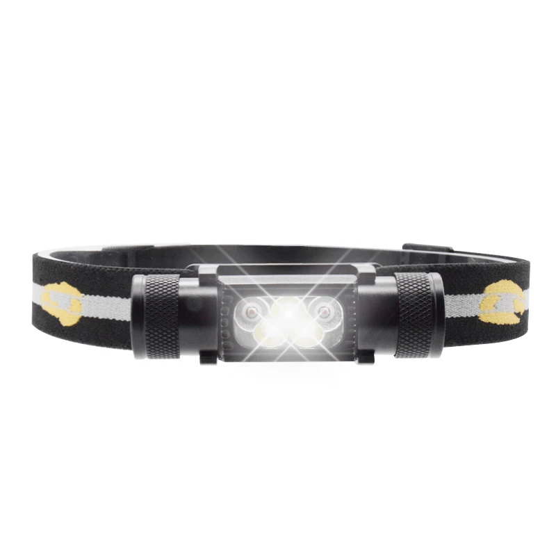 New Arrival High Power Aluminum Alloy Material Bright LED Waterproof Rechargeable Headlamp