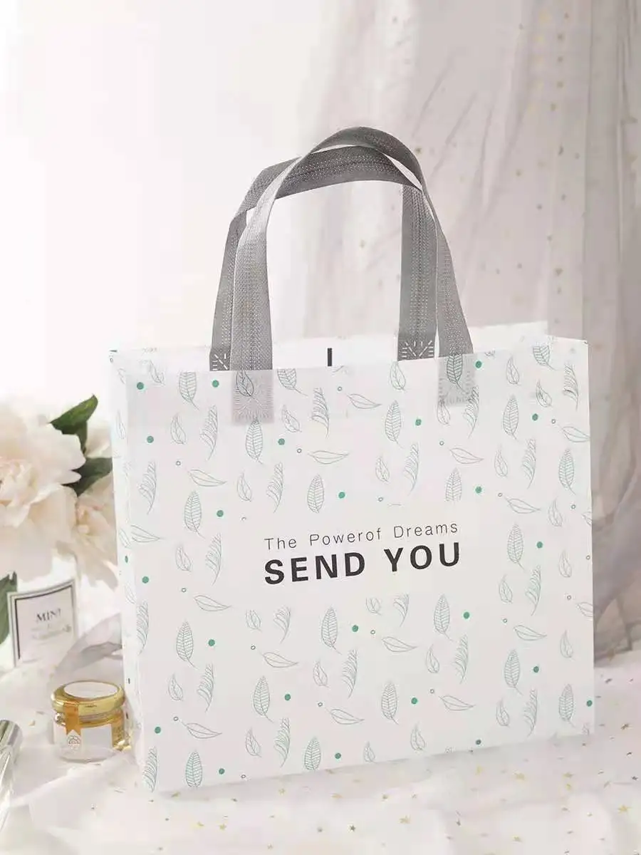 
China Eco Promotional non woven shopping bag Green bag 