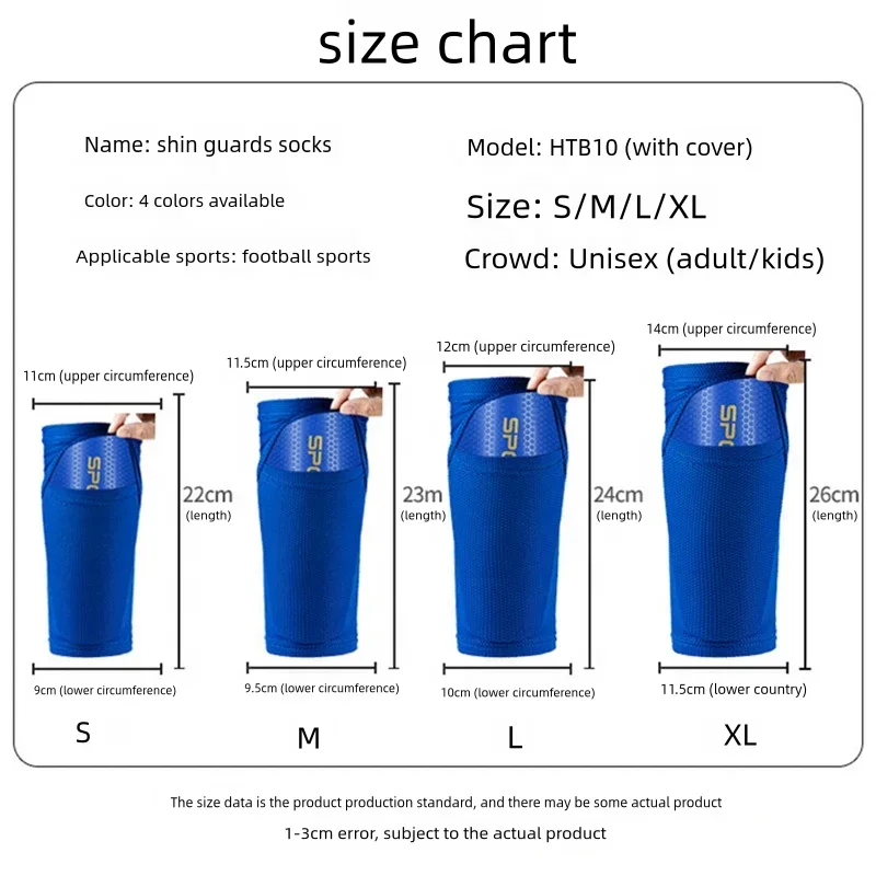 1 Pair Sports Safety Shin Pads Sleeves Breathable Football Shin Holder Instep Socks Nylon Leg Guard Sleeves for Kids Boys Men