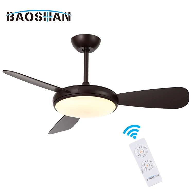 Latest Design Modern 3 Color Changes Living Room Bedroom Led Ceiling Fans Lights With Remote Control