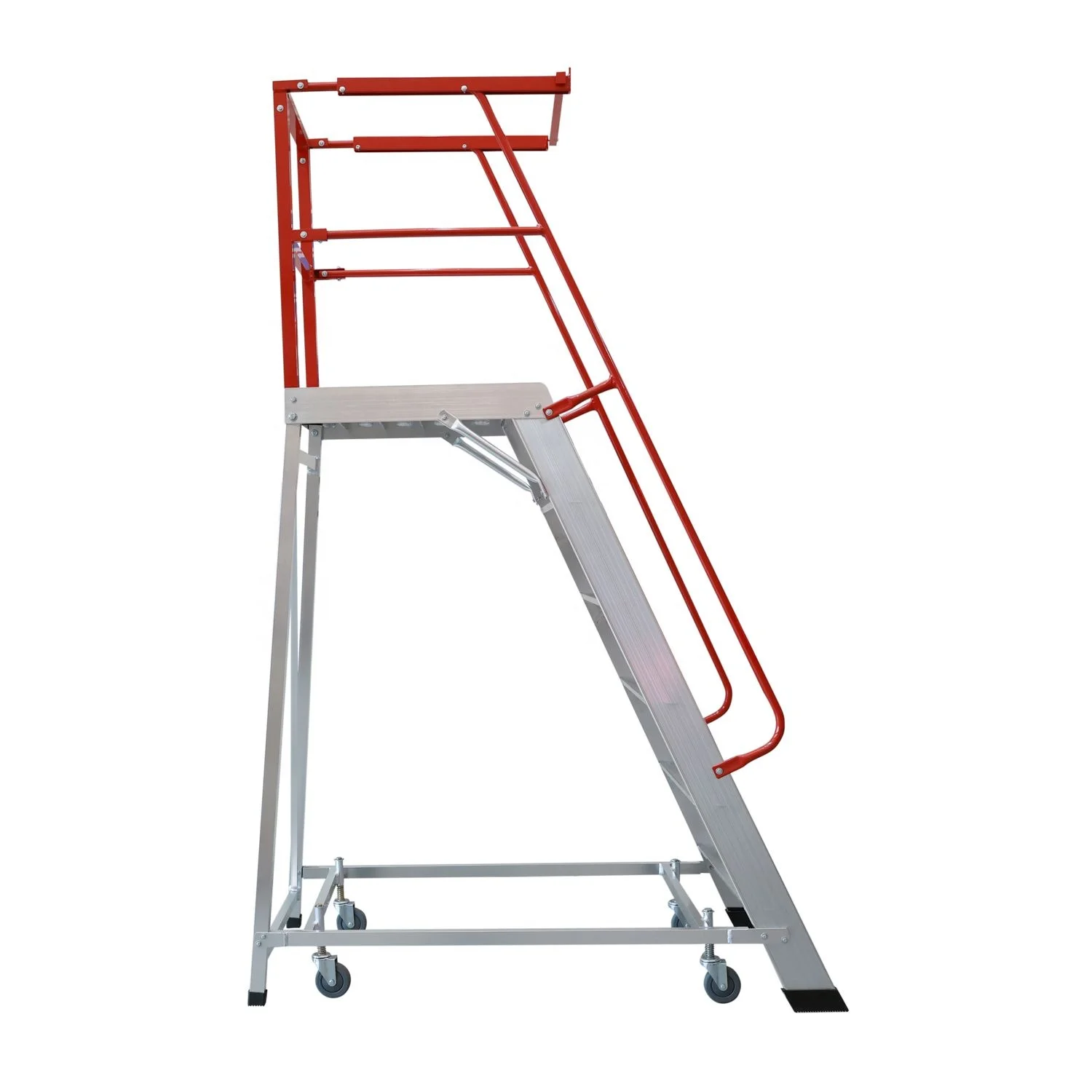 Aluminium Industrial Step Ladder With Six Steps