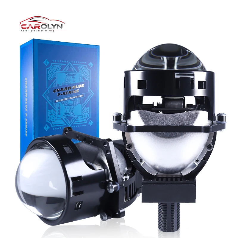 Carolyn W40 New Design 3.0 Inch 120W Biled LED Headlight Projector Lens 6000K 24000 Lumen Non Destructive Installation