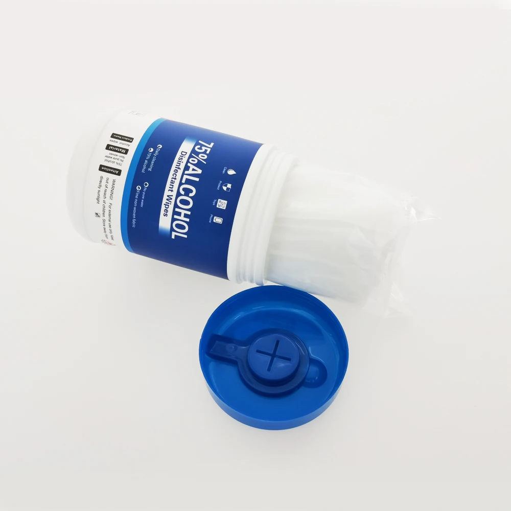 Factory Price Sanitizing and Antibacterial Hand Wipes 75% Ethyl Alcohol Wipes For Multi Surface Use