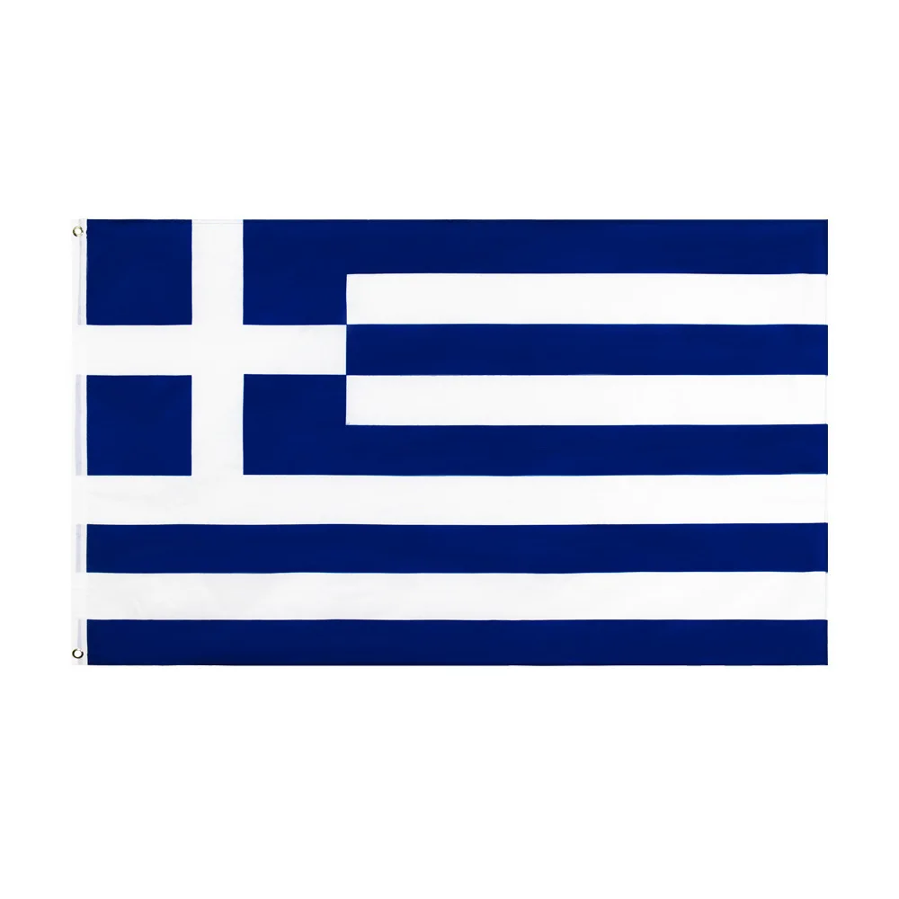 High quality design size flag of greece country big flag