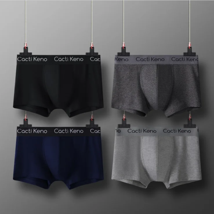 
Gift Packing Sexy Mens Plus Size Underwear Cotton Panties For Men 