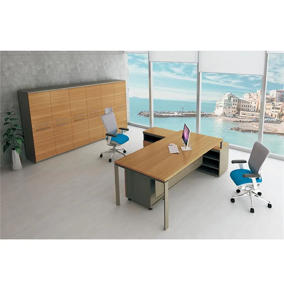 Excellent Quality Design 4 Seater Acrylic Office Table Partition In 1