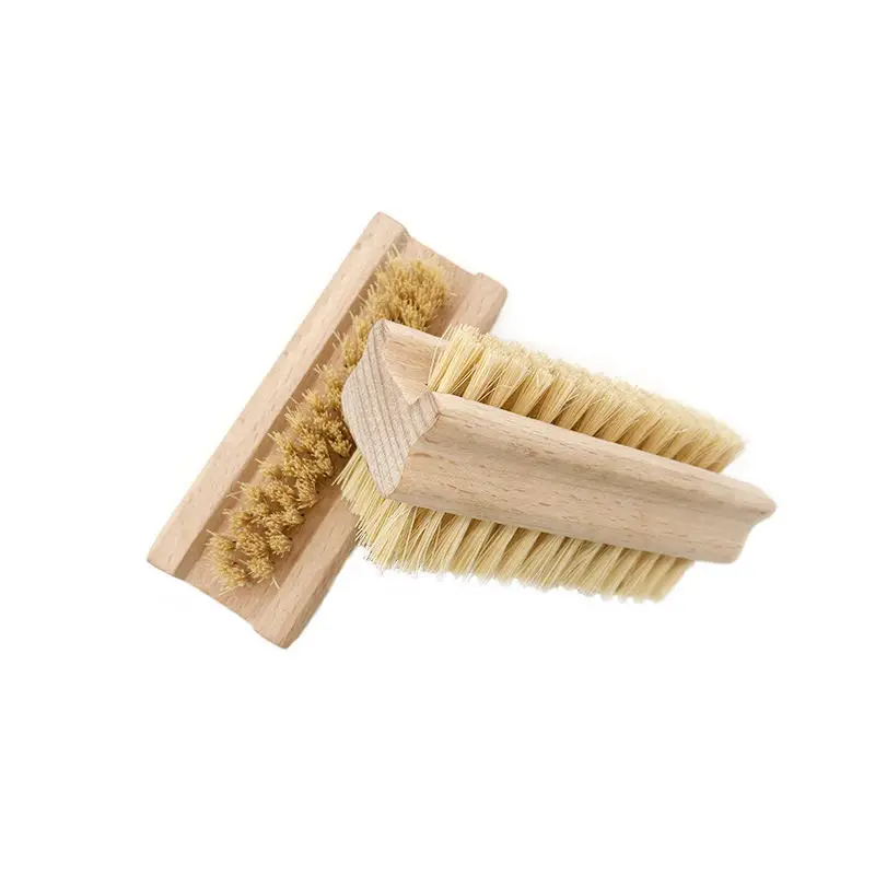 Ethink French Germany Quality 100% Eco Friendly MINI Natural Sisal Bristle Bamboo Wooden Nail Brush