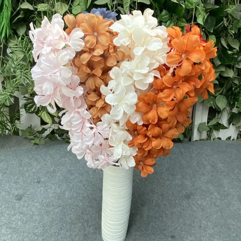 Wedding Decoration Fake Hanging Frangipani Flower Silk Artificial Egg Flower