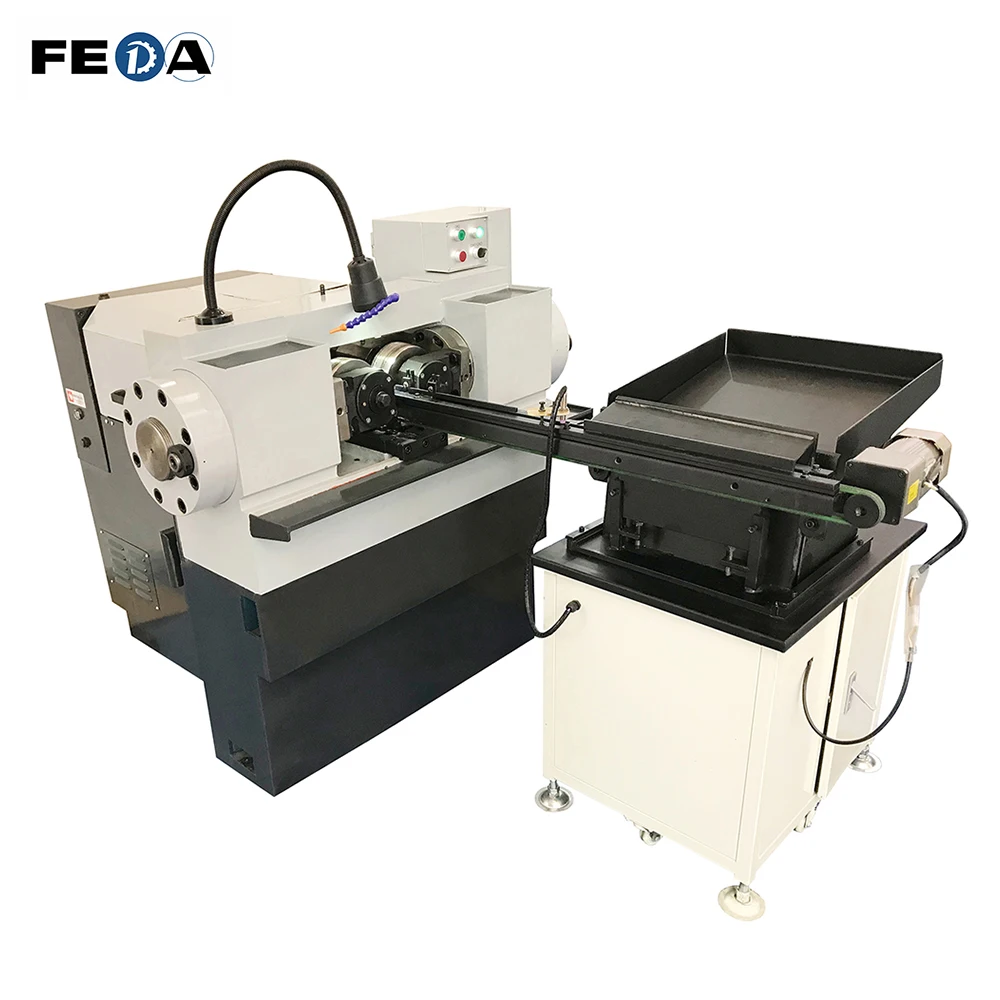 FEDA FD-12T automatic anchor bolt making machine cnc milling machine bolt manufacturing machine