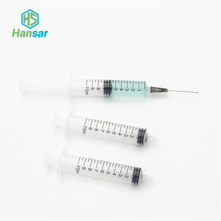 
high pressure contrast luer lock disposable medical plastic syringe 5 ml 21g 1 1/2 