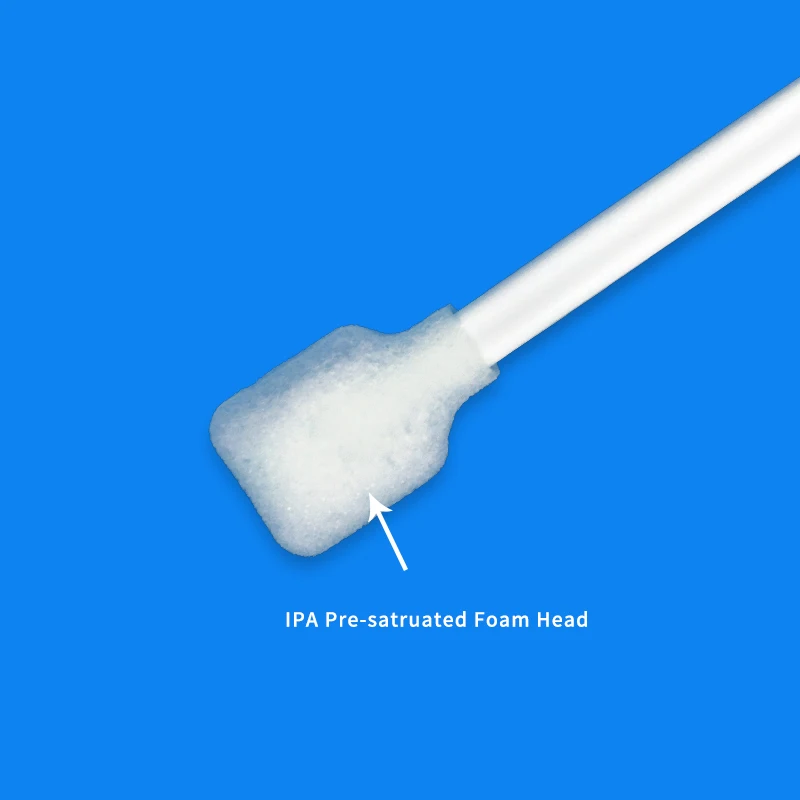 Предварительно сатудированная влажная Печатная головка с датчиком IPA пенная растворяющая салфетка для очистки чернил