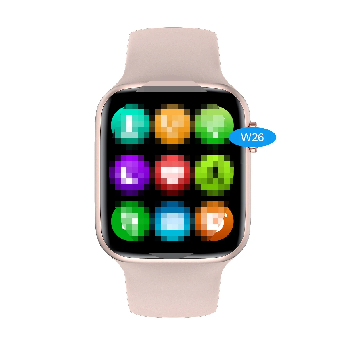 2021 New Arrival Online Phone Order W26 Plus Smart Watch Serie 6 Smart Watch Iwo W26plus