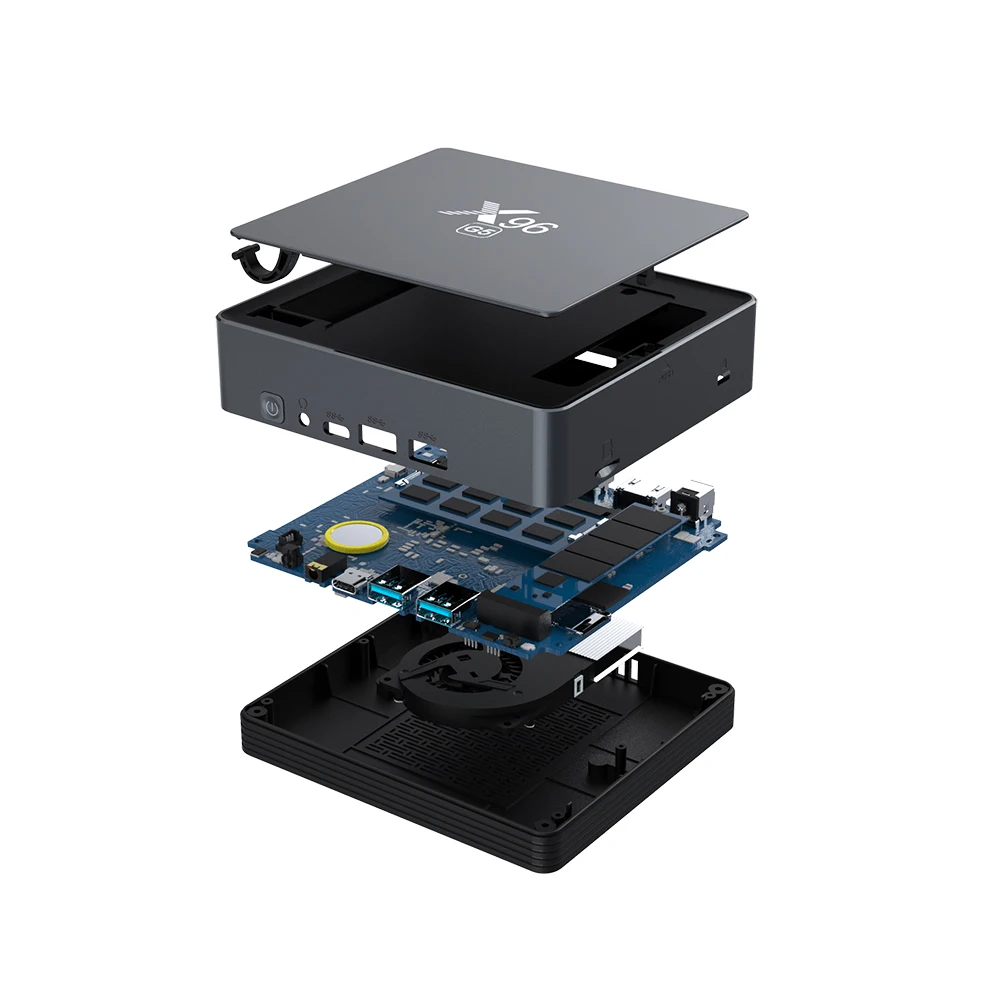 X96 G5 Intel i3-5005U 8G 128G Mini PC Wins10 BT Dual WIFI Mini Computer SATA Hard Drive ePro