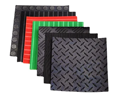 Black Wearable Coin Grip Anti Slip Pvc Flooring Garage Floor Mat For Warehouse