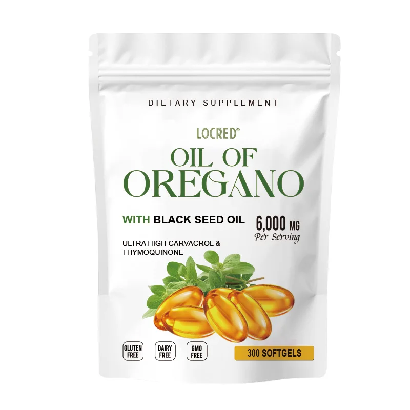 Private OEM Powerful Antioxidants Oil Of Oregano Softgels For Man