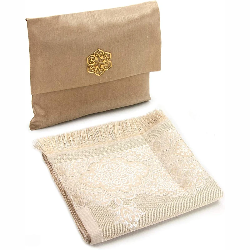 Islamic Portable Prayer Mat plains mosque prayer mat roll prayer mat muslim gift portable