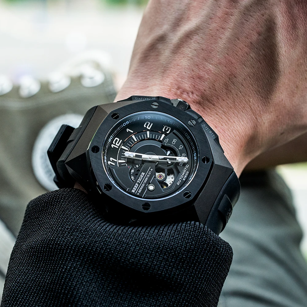 Reef Tiger/RT Top Brand Luxury Automatic Mechanical Sport Watches Waterproof Relogio Masculino RGA92S7