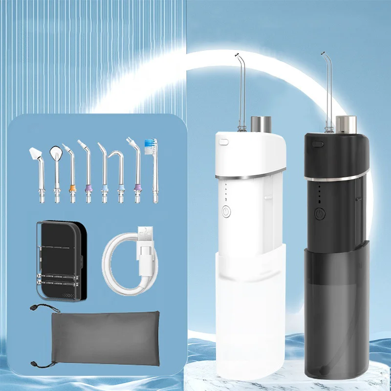Waterproof IPX7 Rechargeable Dental Jet Cordless Care Electric Oral Irrigator Professional Teeth Cleaning Water Flosser