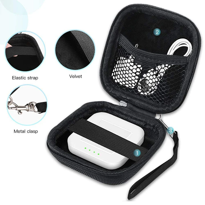 Carrying Case for Square Chip Reader Hard Carrying Bag Chip Card Reader Scanner Case