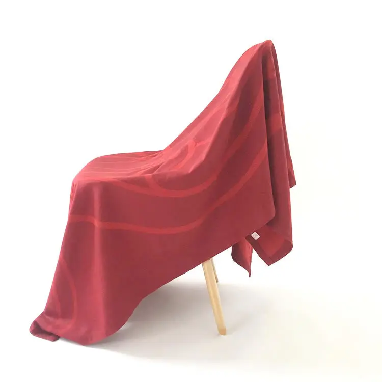 Hot Sale 100% Polyester Airline Blanket Coach Business Class Airplane Blanket Aircraft Polar Blanket