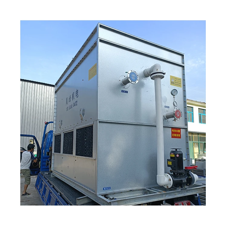 Low Price Fob Heavy Duty Loop Water Ss304 Hdg Steel Closed Cooling Tower For Chiller Compressor