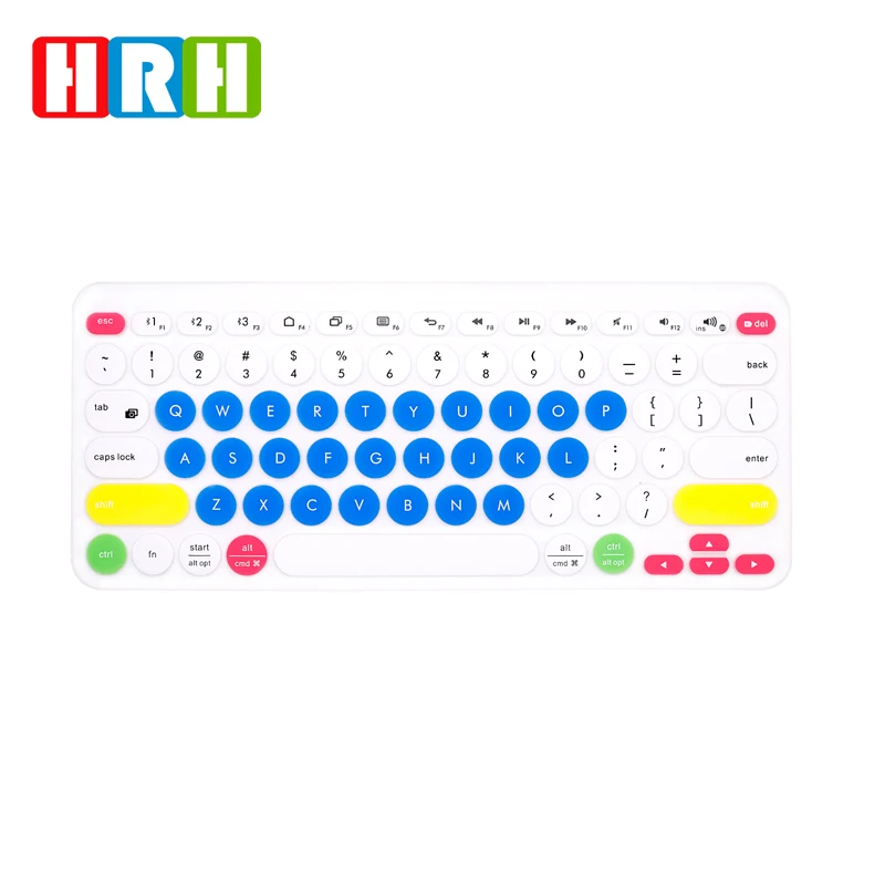 Водонепроницаемый пылезащитный чехол для клавиатуры на заказ, силиконовый защитный чехол для ноутбука Logitech K380, аксессуары, силиконовый чехол