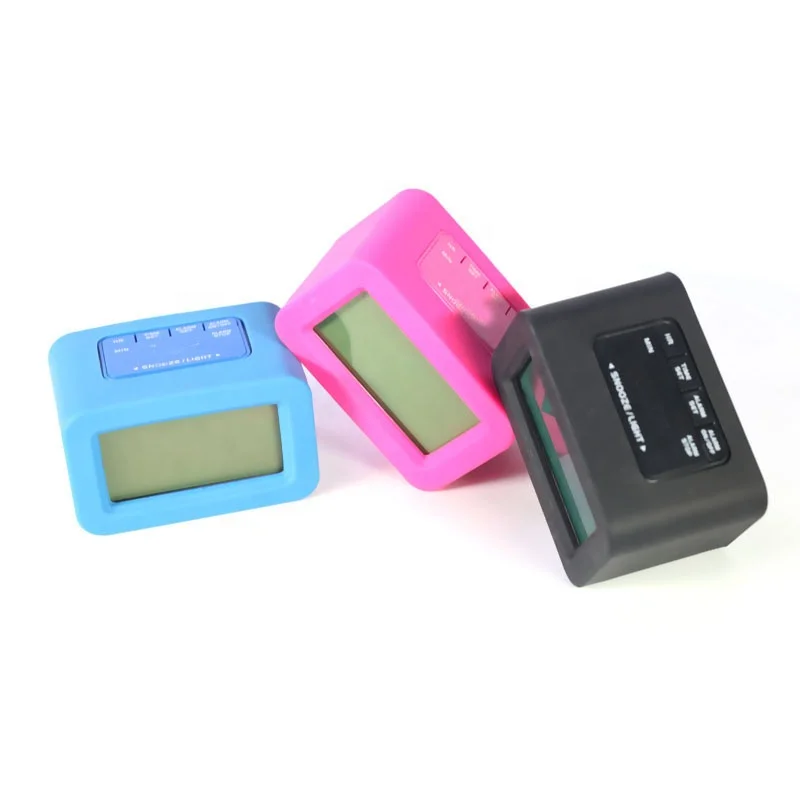 
Mini Fun Design Clock Cube-Shape Digital Alarm Clock For Gift 