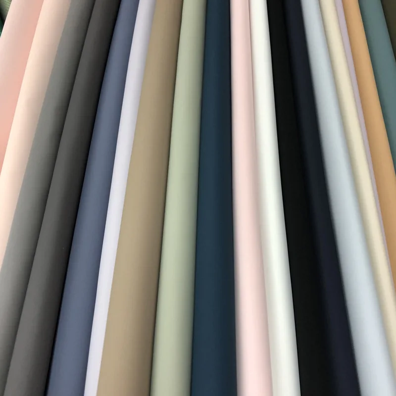 New matte shoes raw material vinyl Frosting PU synthetic leather for shoes