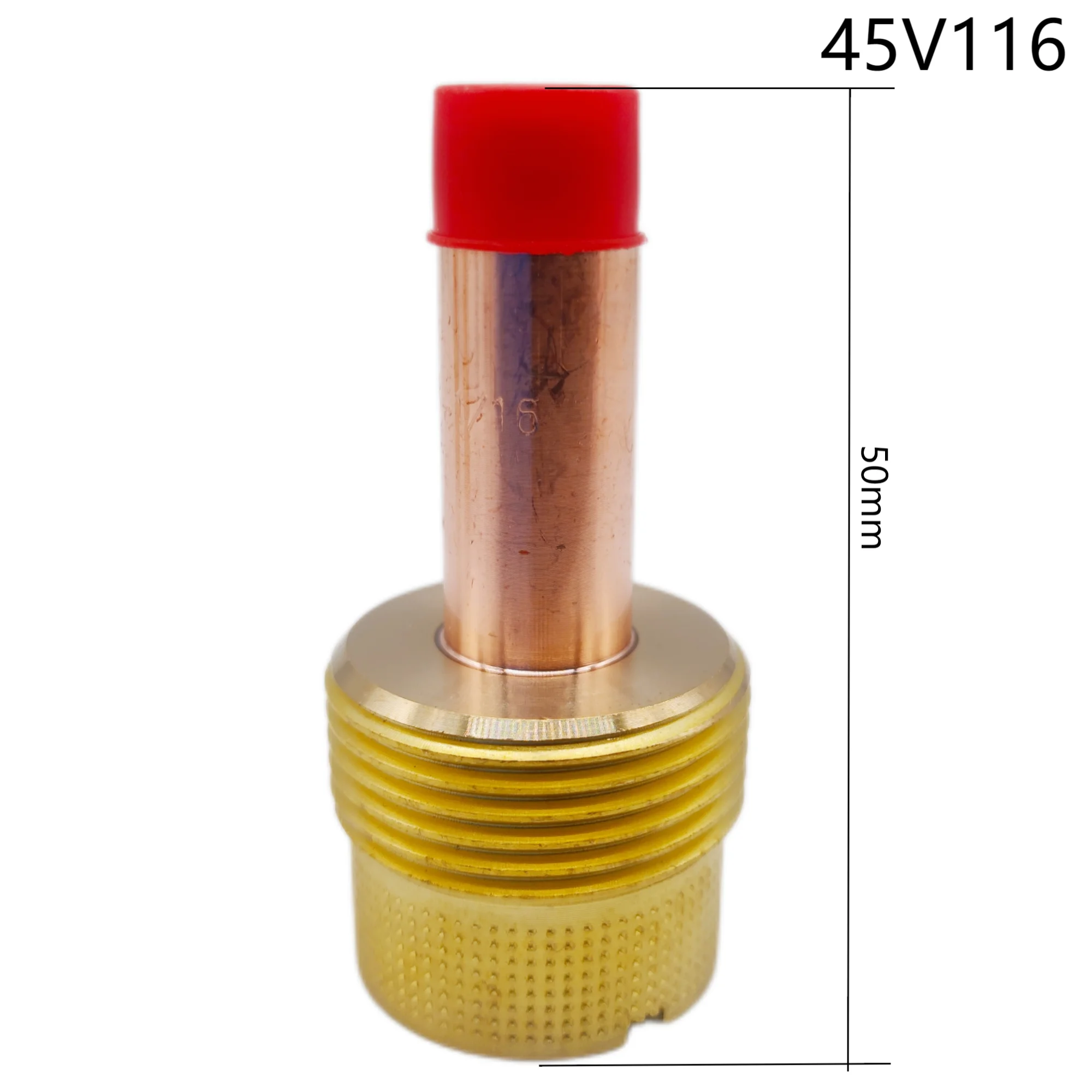 45V64 tig welding large gas lens 2.mm for wp17/18/26
