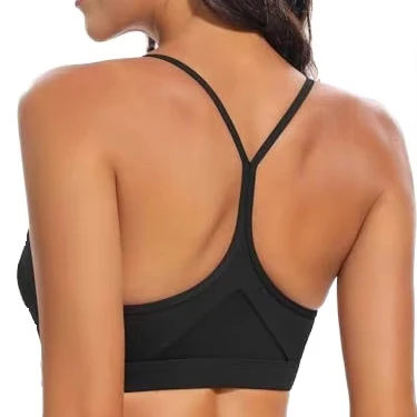 Y-back Sports Underwear Bra for Women Elasticity Longline Push-up Nylon Running Workout Lulu Flow Y Sports Bras