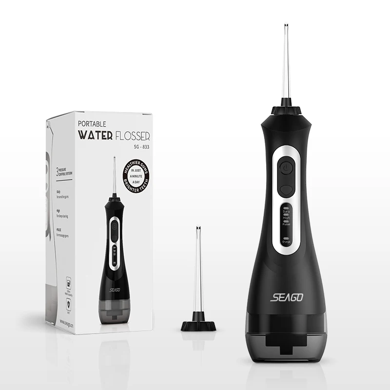 SEAGO SG833 оптовая продажа перезаряжаемые ирригатор для полости рта воды flosser Стоматологическая водяной