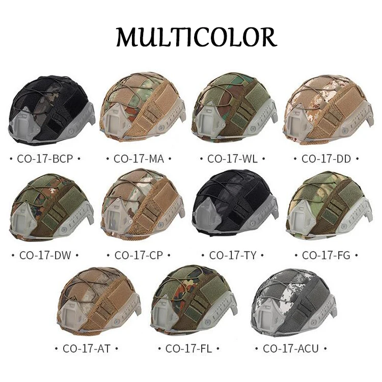 JJW Camouflage Military Army Fast Tactical Helmet Cover