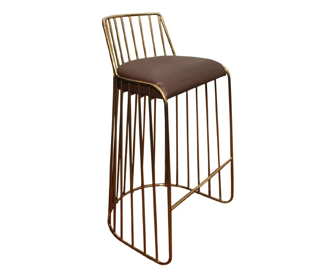 
Modern wire steel frame bar stool chairs 