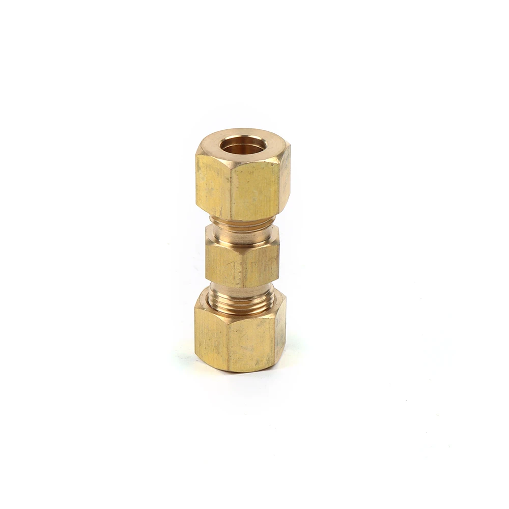 
Factory Brass Compression Female Tee Fittings Connector Compression Fitting Tee Brass For Copper Pipe 