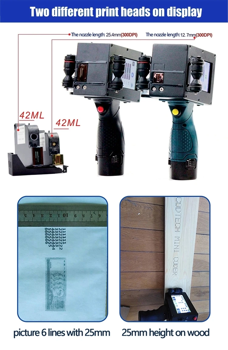 Compatible with handheld inkjet printer general JS12 black quick drying cartridge 2588 high adhesion quick drying printing inks