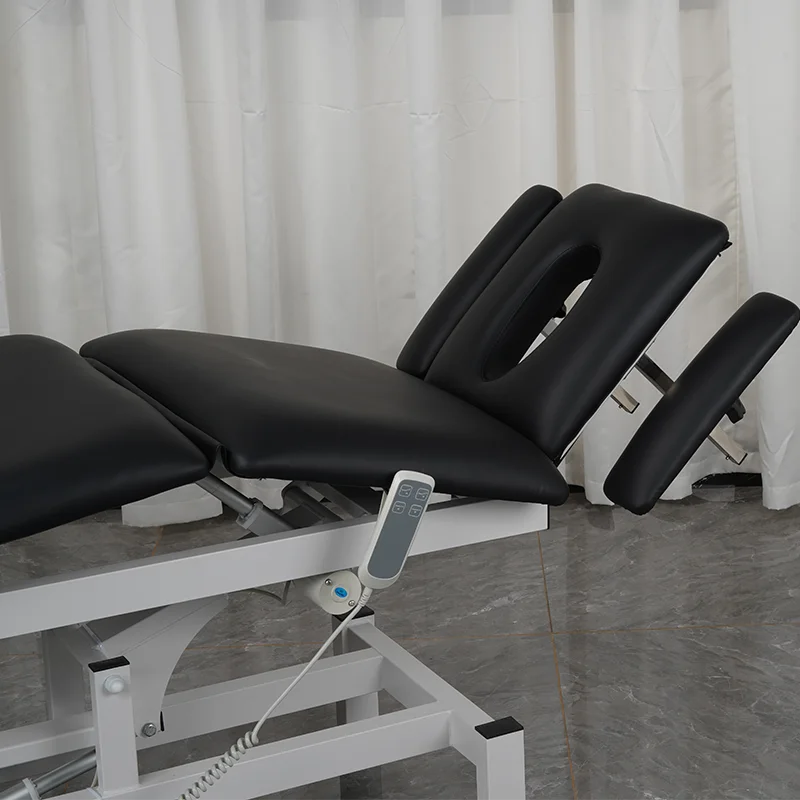 Beauty Salon Furniture Set Hospital Lift Height Adjustable Chiropractic Table Electric Physiotherapy Massage Bed