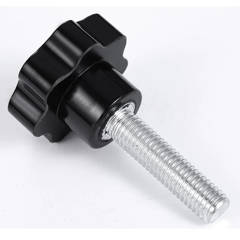 M4 M5 M6 Super Duplex Stainless steel SS 2205 2507 A286 904L 1.4410 Black Plastic Nylon Torx Head Knob Thumb Screw