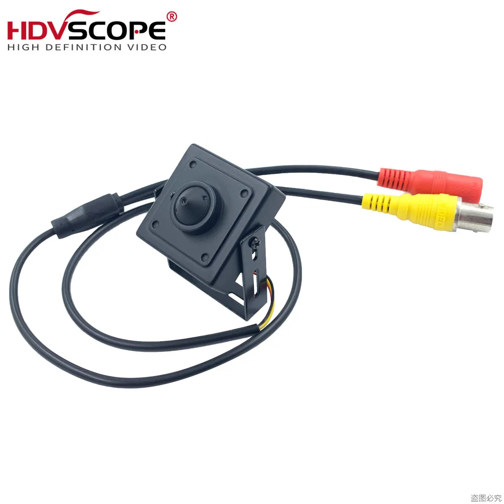 700TVL 0.01Lux 34*34mm PAl or NTSC SONY CCTV Color MINI CCD Camera BNC Cable Soldered to PCB Directly with 3.7mm Pinhole Lens
