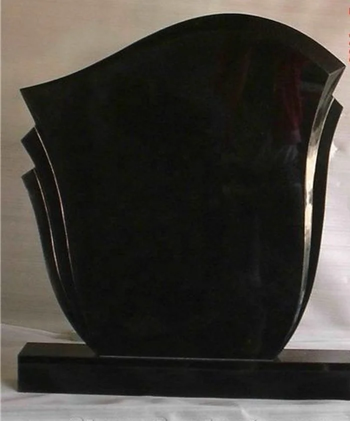 Best Black Granite Headstone Design Monument Natural Granite Headstones With European Style For Memorials