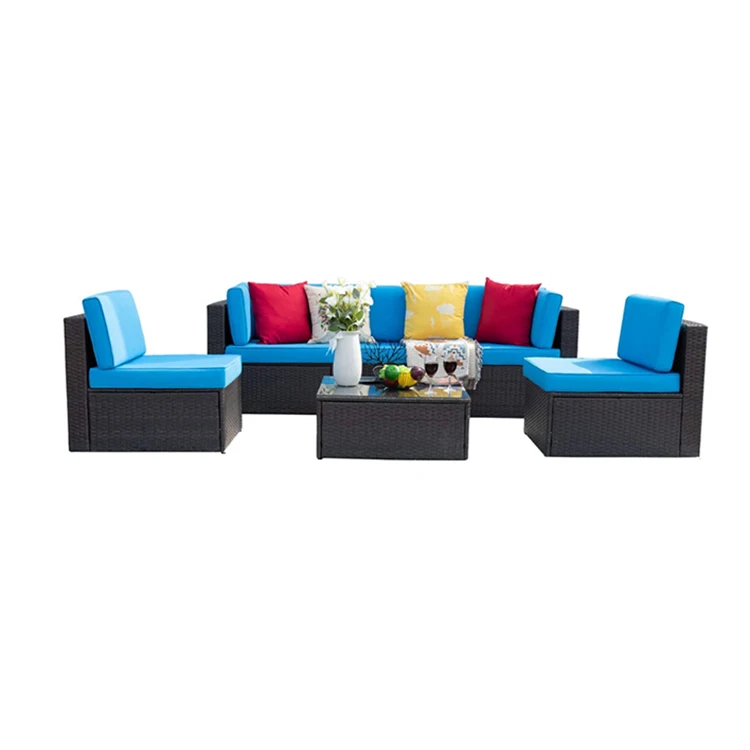 2021 Most Popular Outdoor Patio Sectional Sets Furniture Rattan Chair For Home