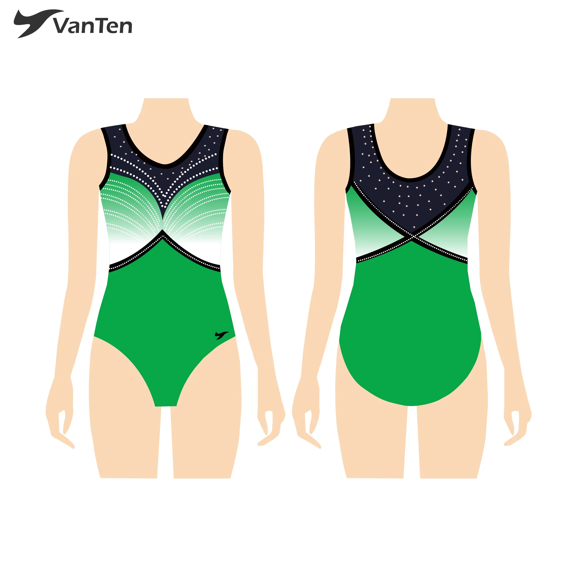 OEM/ODM sublimated printing plus size thong leotards rhythmic ladies gymnastics leotards