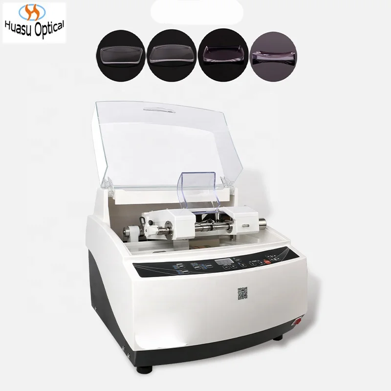 optical lens cutting equipment auto lens edger China automatical lens milling machine