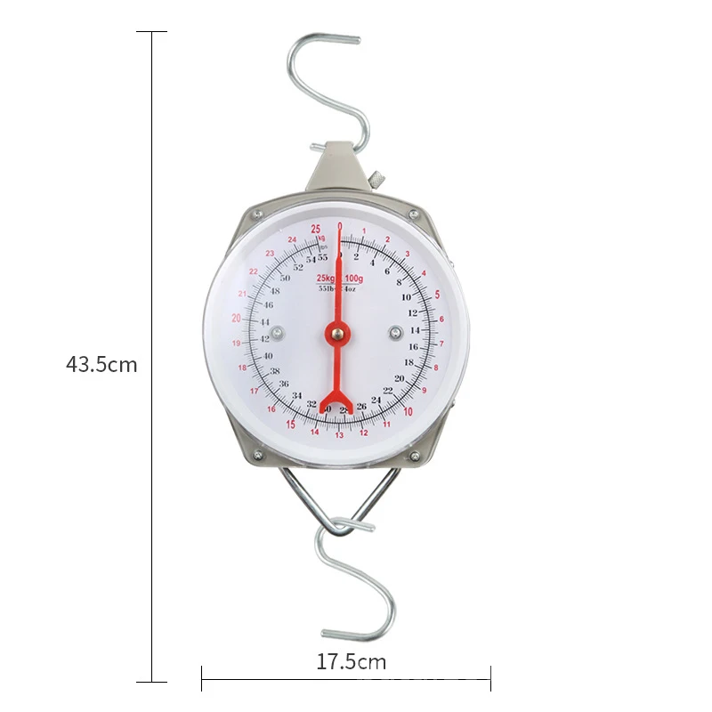Portable mechanical baby weighting scale 25kg hanging weighing scales for baby 25-100kgs manual hanging baby spring scale
