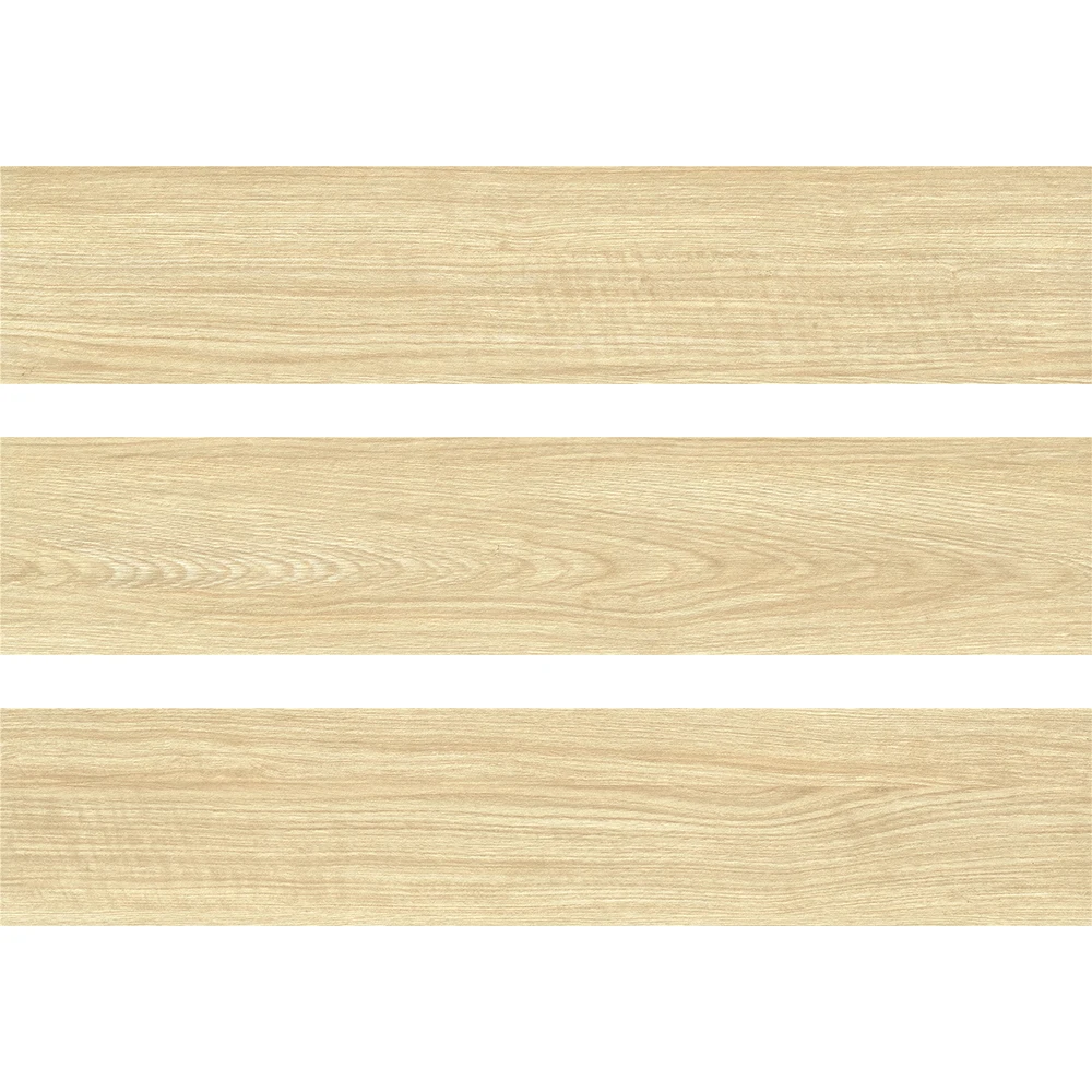 Cheap Price 200x1000 Finish Wood Beige Color Matte Floor Tile